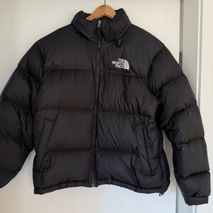 The North Face Black Puffer Jacket Nuptse Retro 1996 Gucci Dior YSL Large TNF